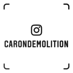logo instagram @carondemolition